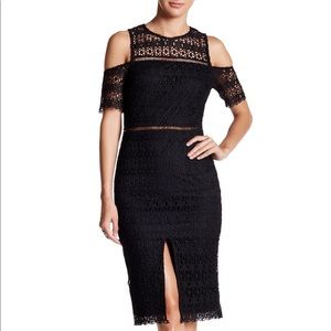 Crochet Cold Shoulder Dress